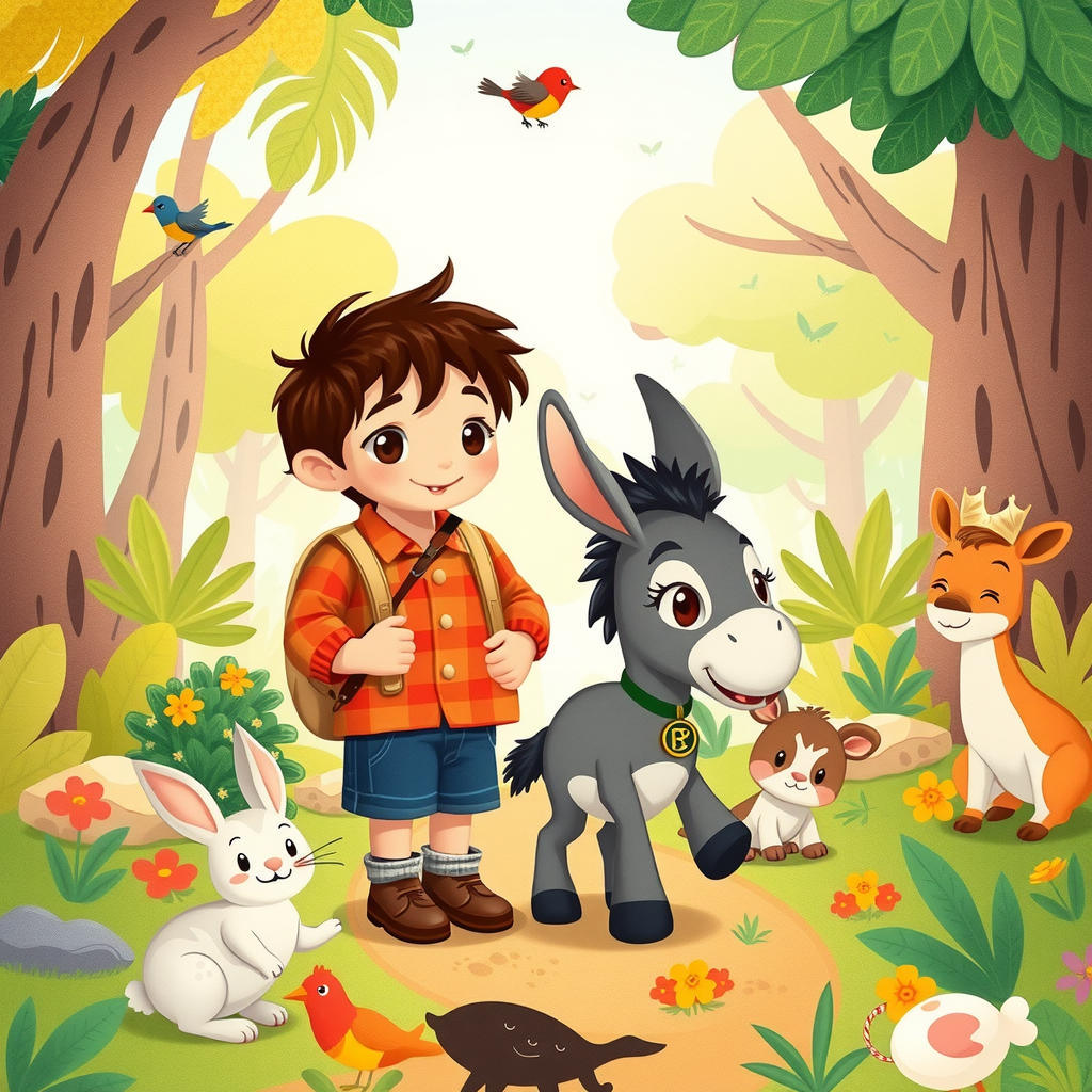 Mateo and Winston Explore the Woods: The Curious Squirrel