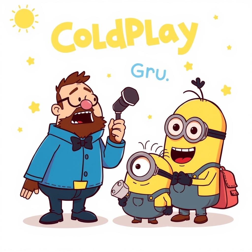 Coldplay at Gru's House