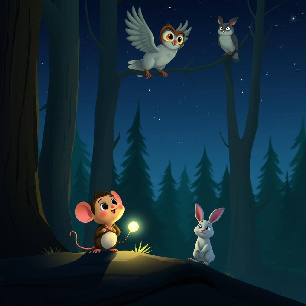 Milo's Adventure in the Forest
