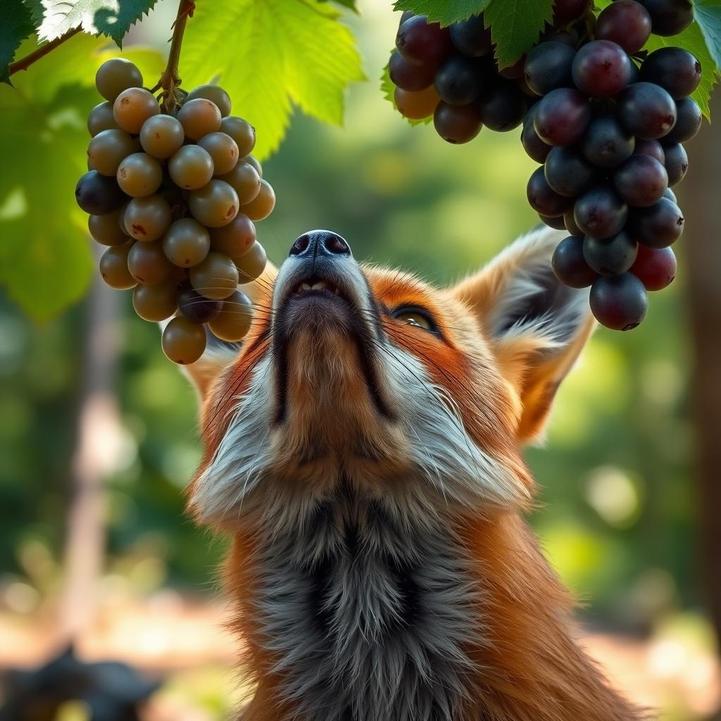 The Fox and the Grapes