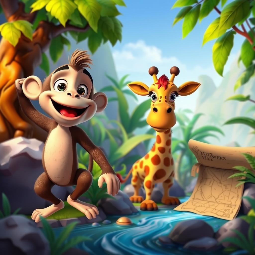 مغامرة في الغابة السحرية cover image