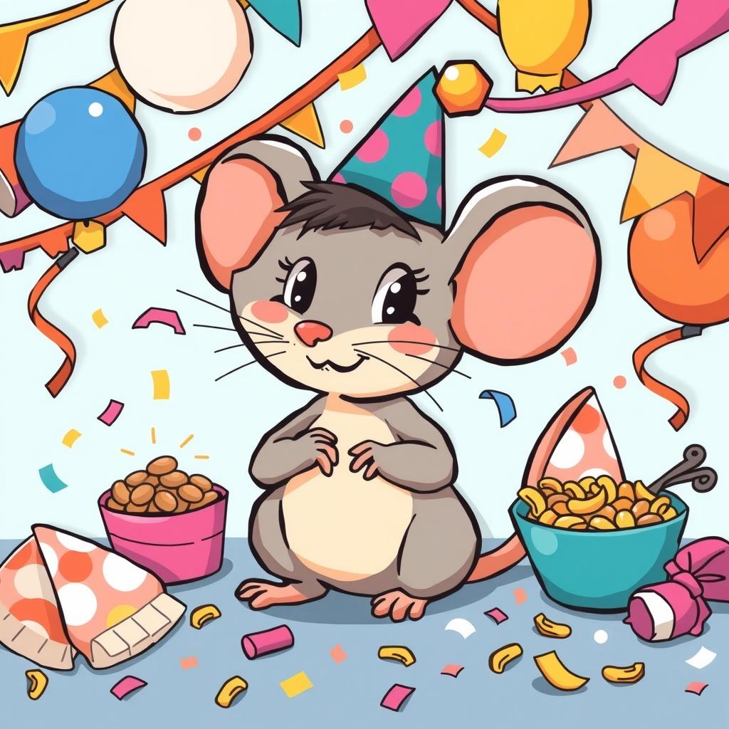 The Party Mouse's Journey to Tranquility