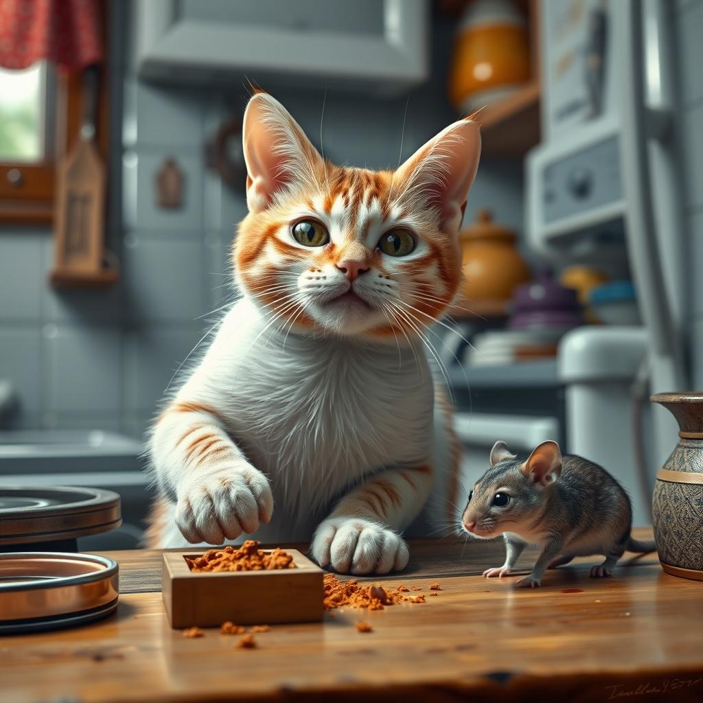 The Clever Cat and the Wily Mouse