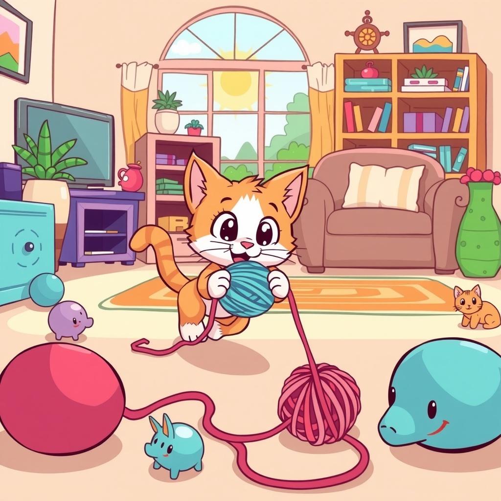 Whiskers' Adventure
