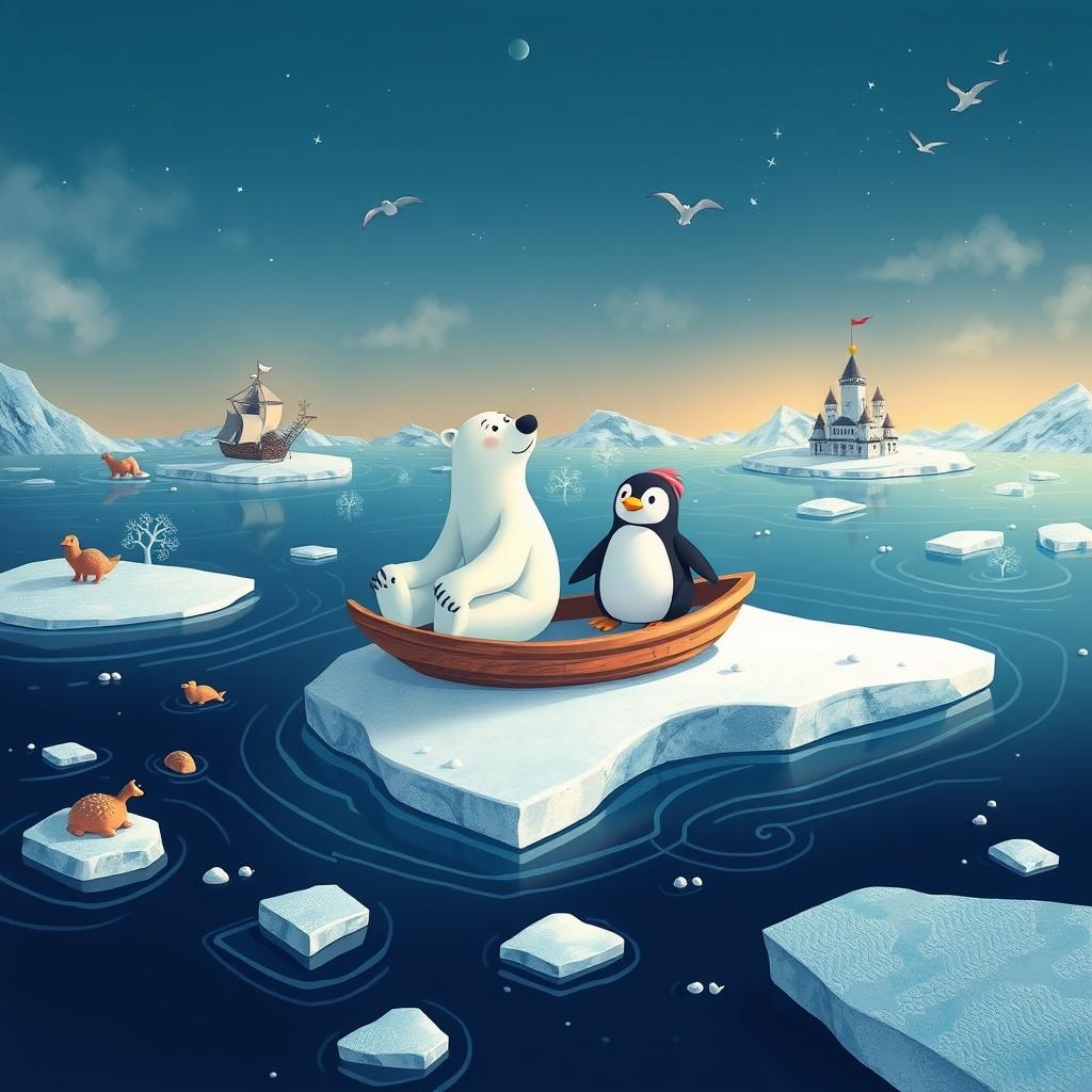 The Polar Bear and Penguin's Amazing Adventures