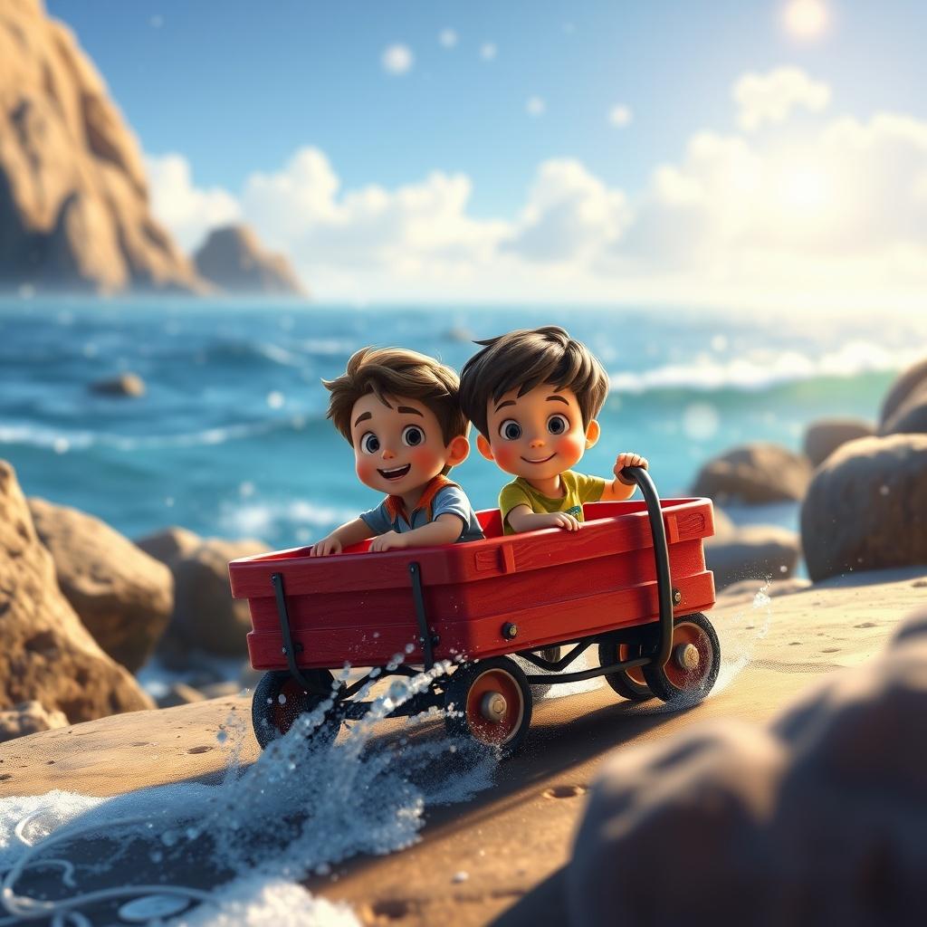 The Adventures of the Little Red Wagon