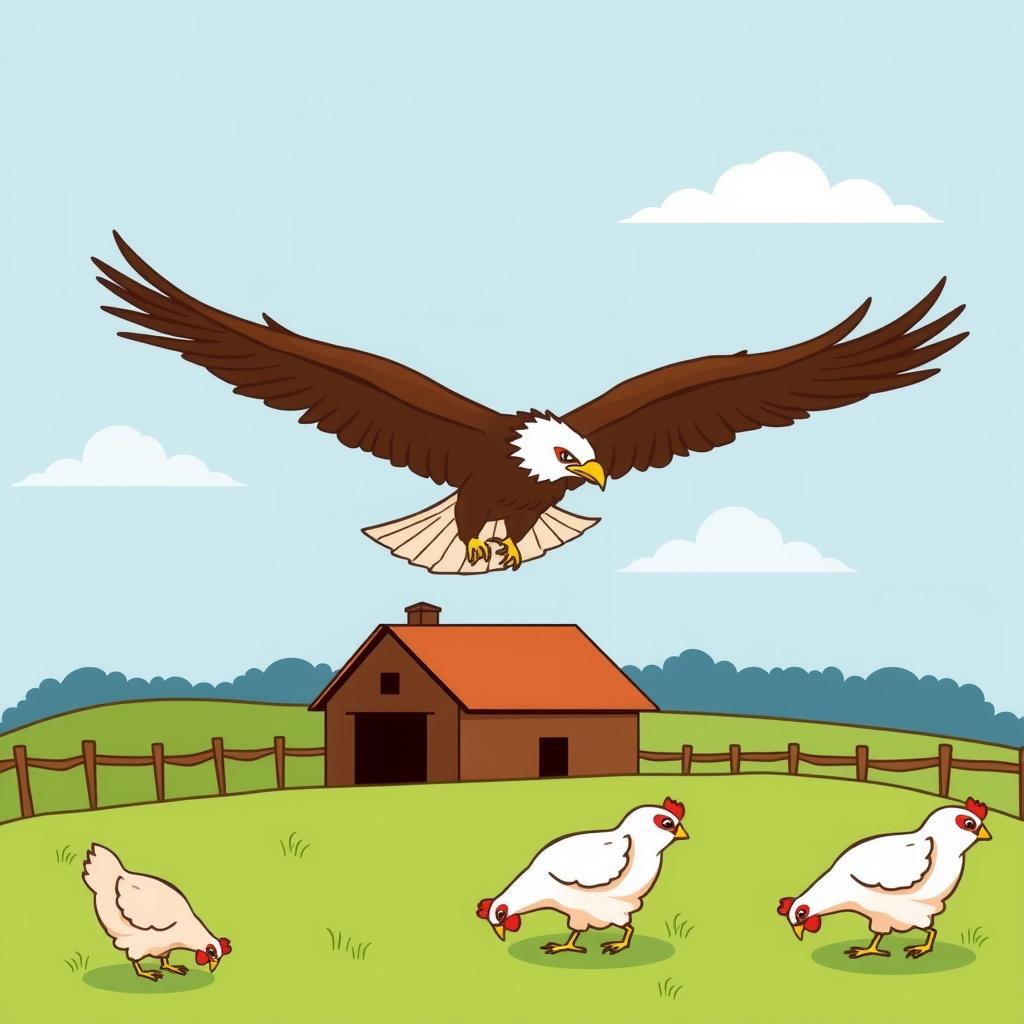 The Eagle and the Chickens