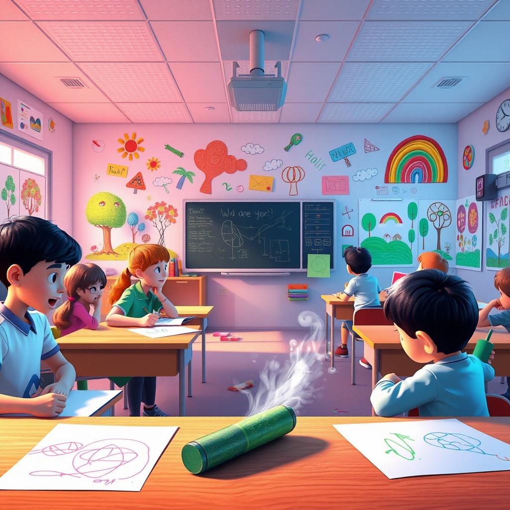 The Magic Chalk and Its Wonders