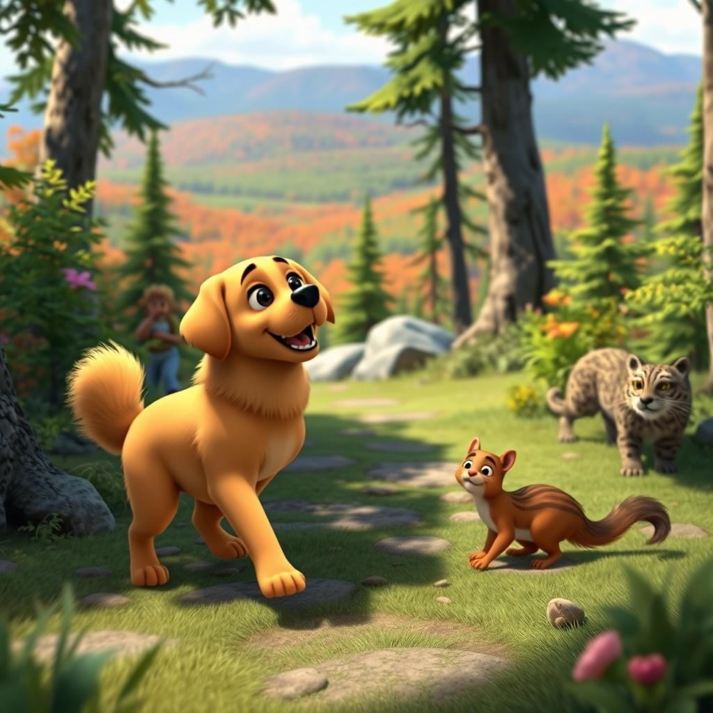 The Adventure of Romeo in Acadia National Park