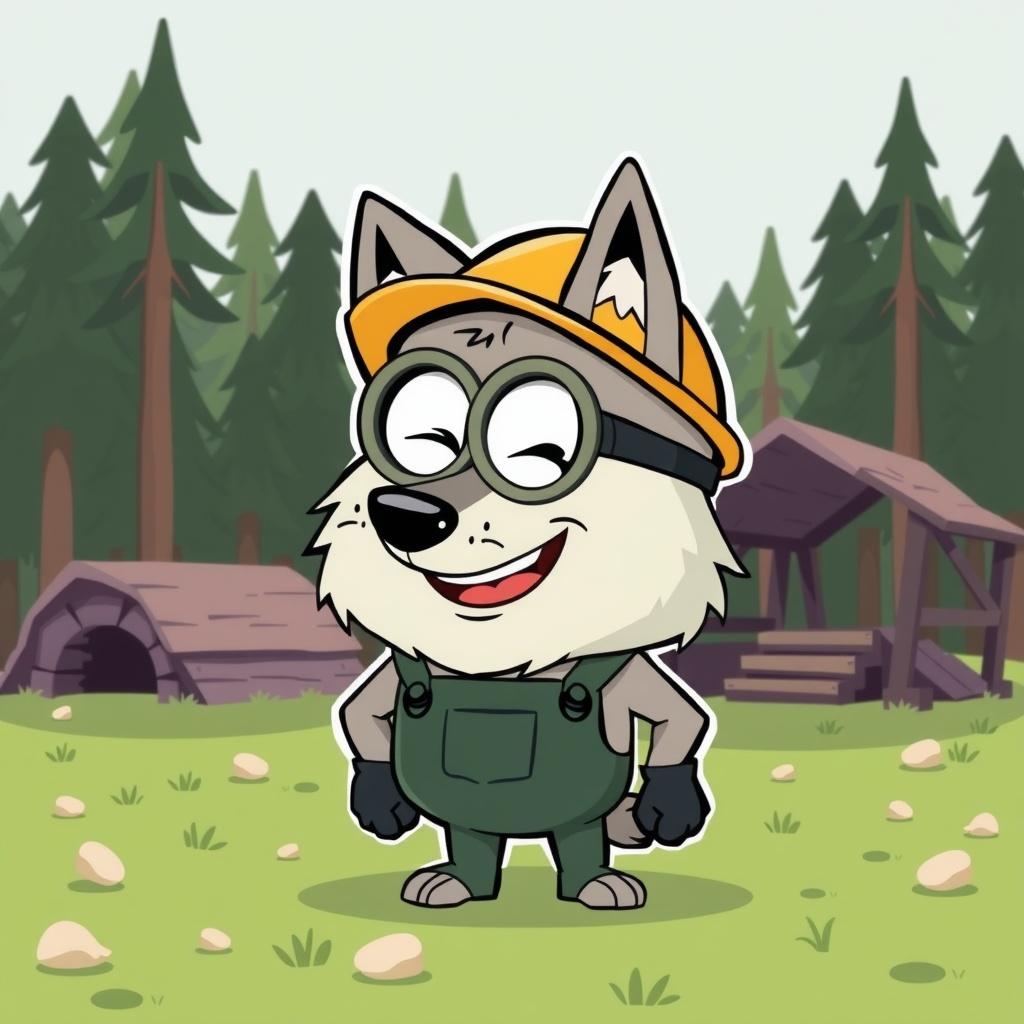 Building Minion Wolf’s Shelter