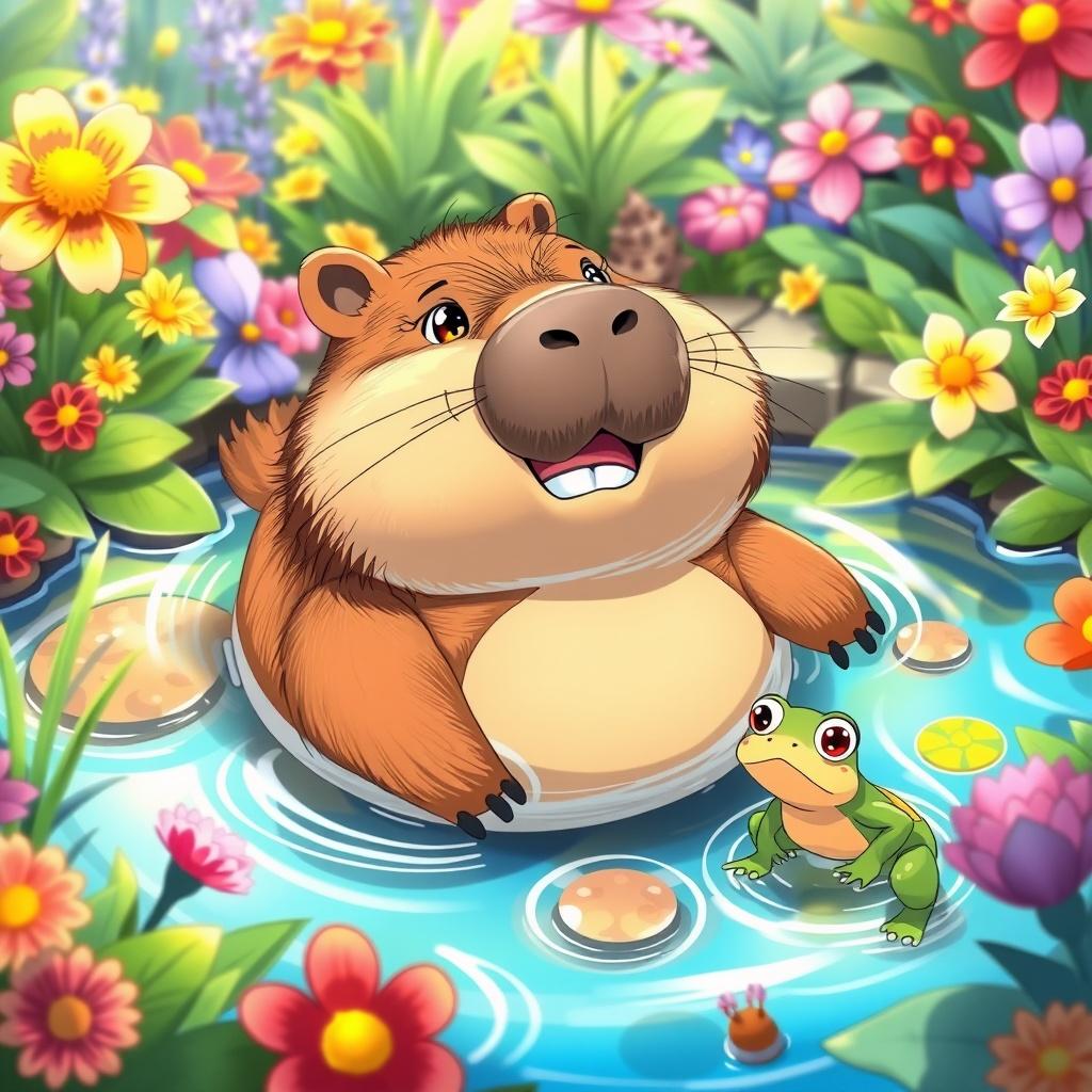 The Capybara Who Conquered Water