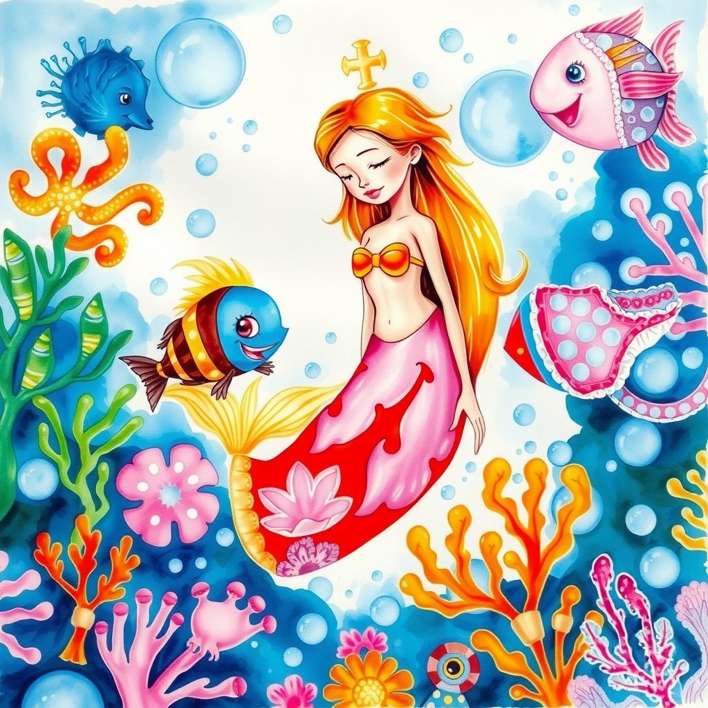 The Mermaid's Quest for Peace