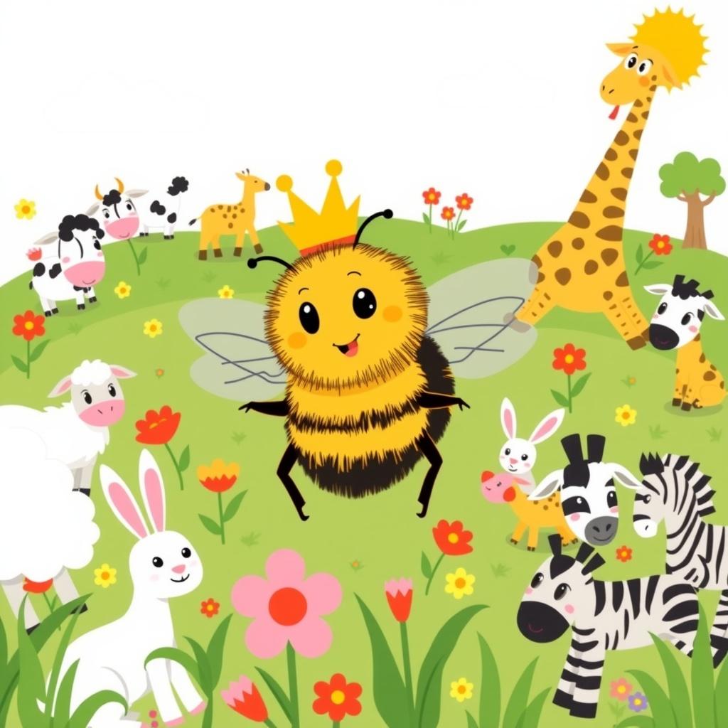 The Bumblebee's Orderly Field