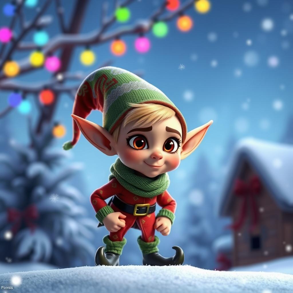 The Elf Who Dreamed of Santa