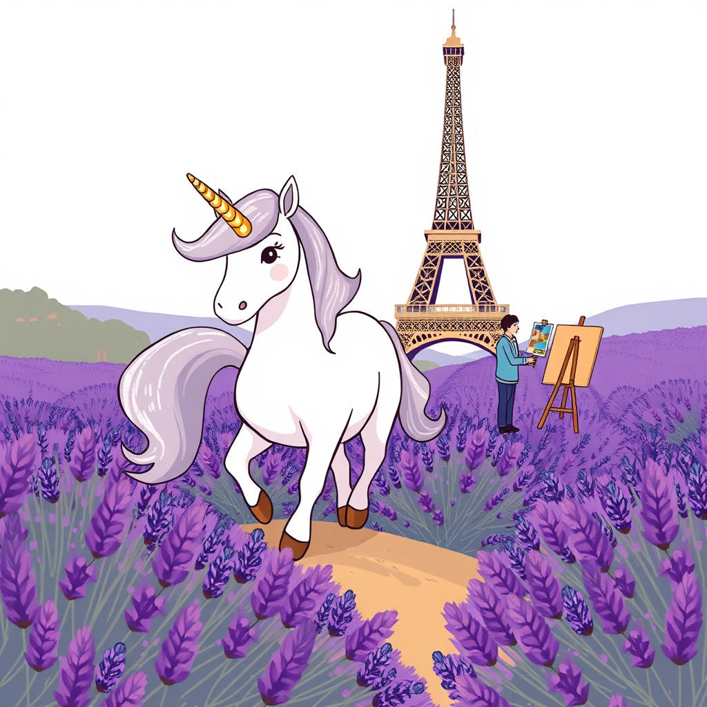 Elara's Magical Journey Through France