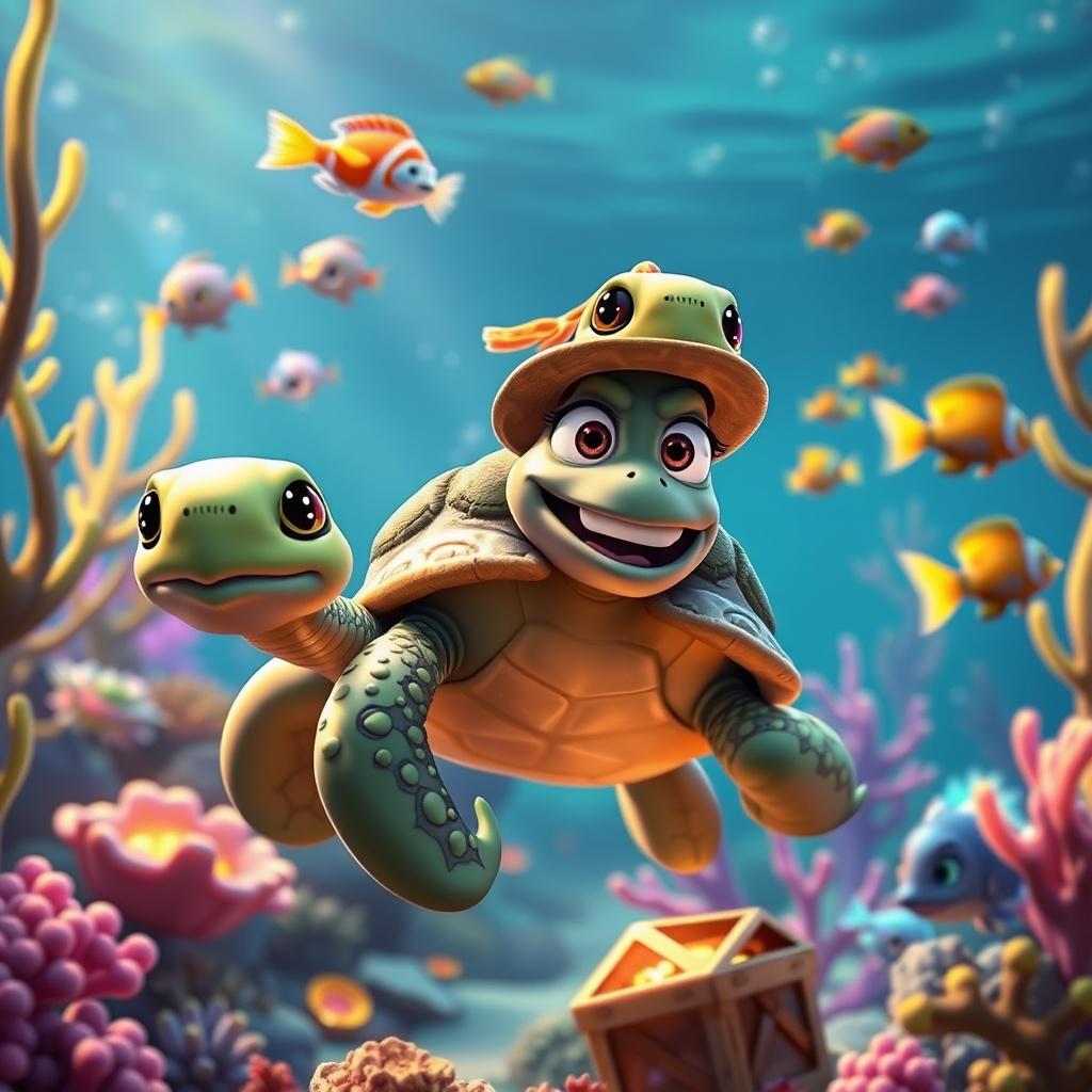 Benny, The Brave Little Turtle