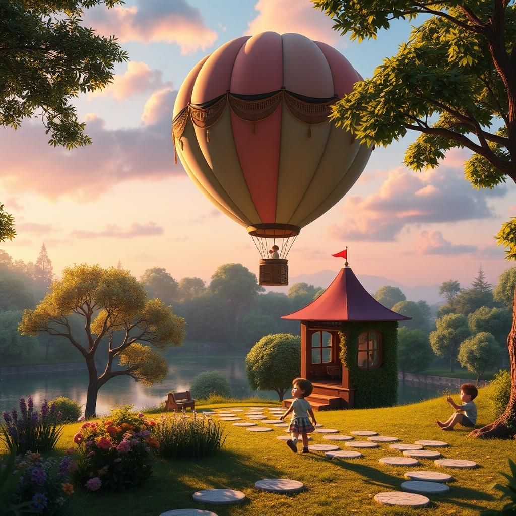The Magic Balloon Journey