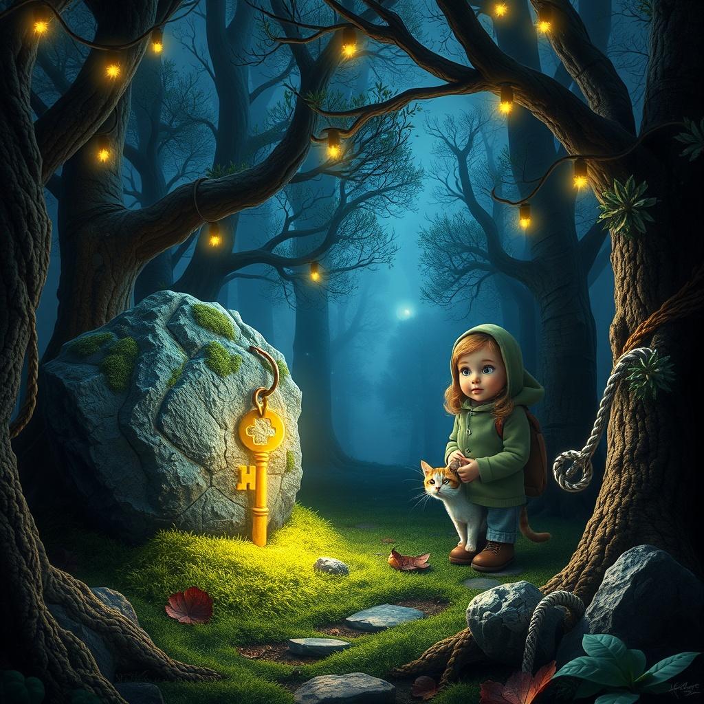 The Whimsical Adventures of Lila and the Starry Key