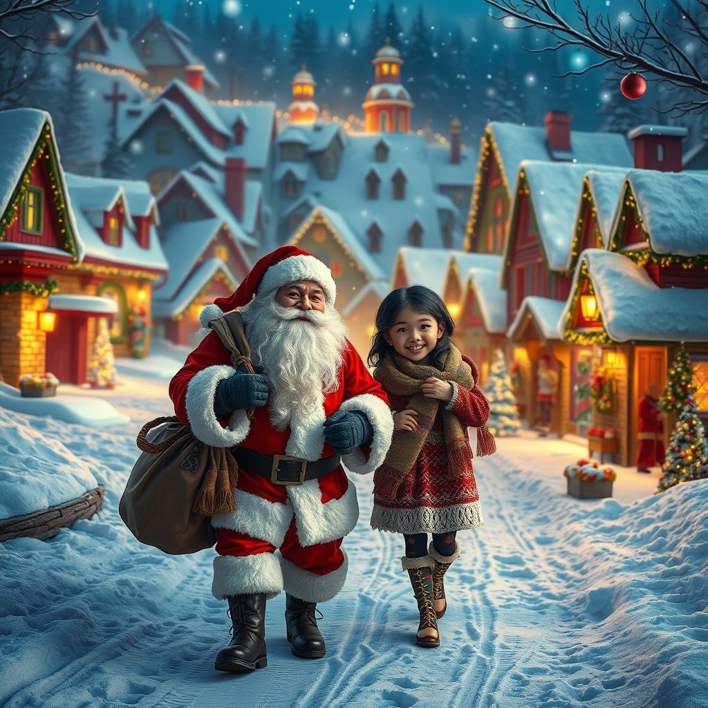 Ishu and Santa's Christmas Adventure