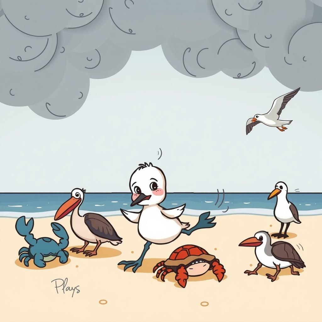 The Sandpiper's Adventure