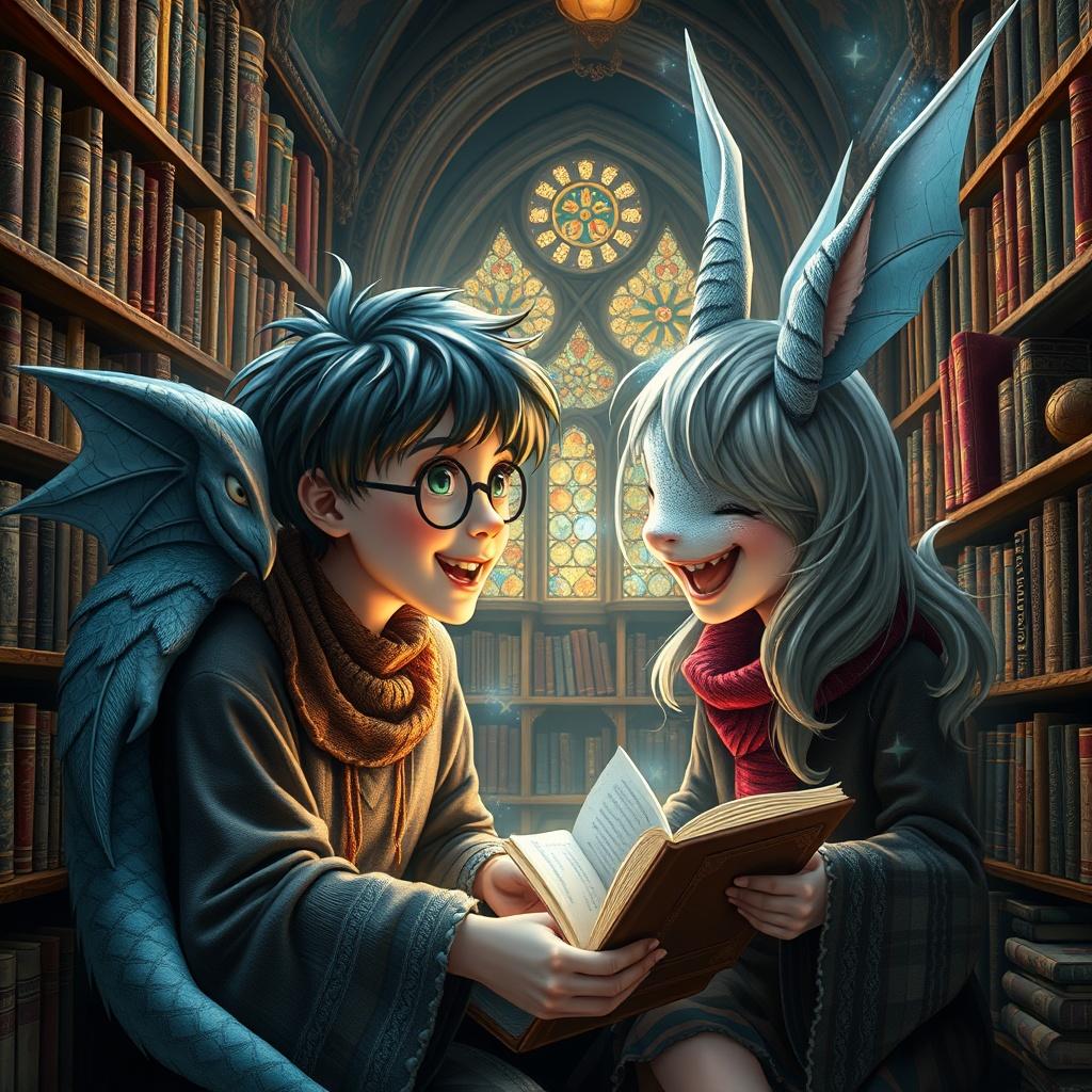 The Enchanted Library Adventure