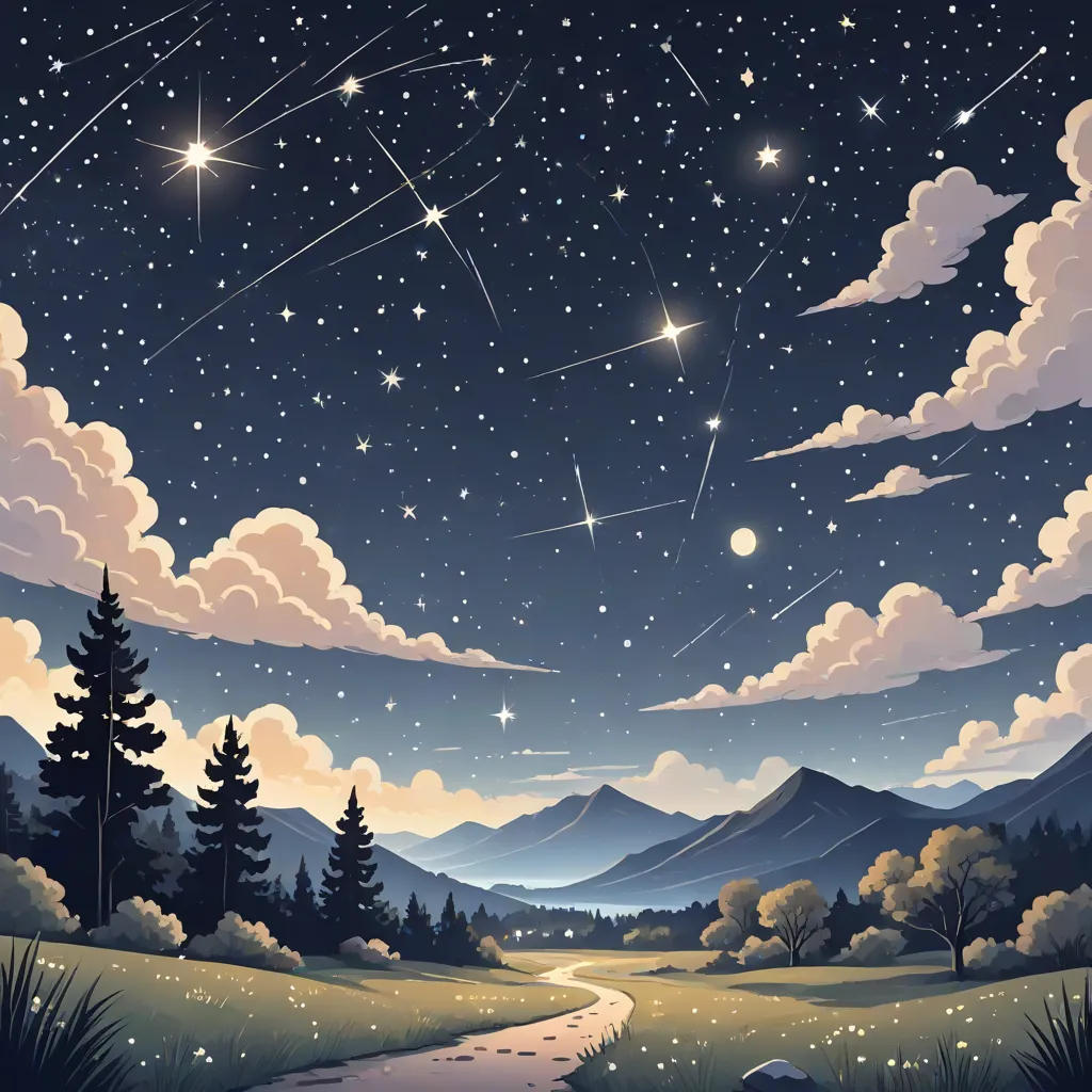 The Brave Little Star and the Enchanted Sky