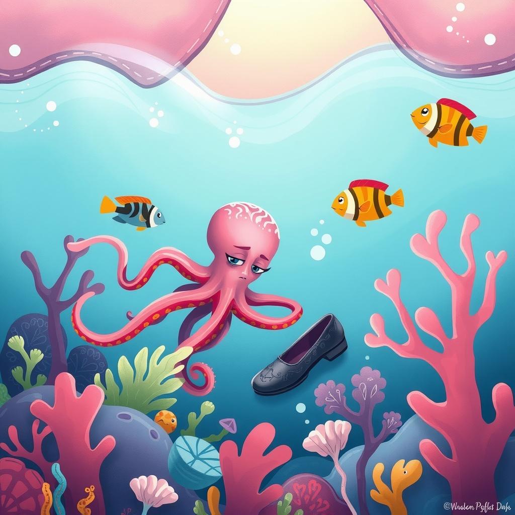 The Lost Shoe of Oliver the Octopus