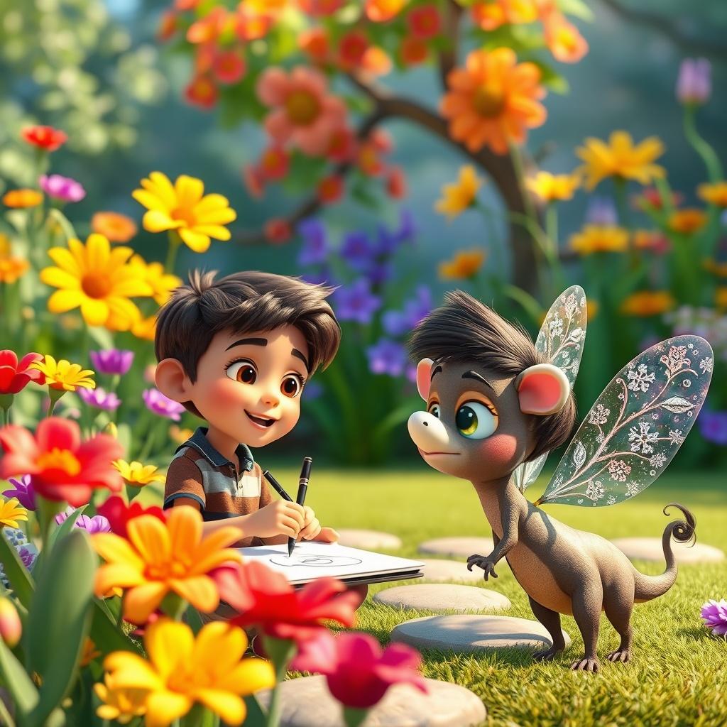 The Boy Who Found His Spark: Whimsical Adventures