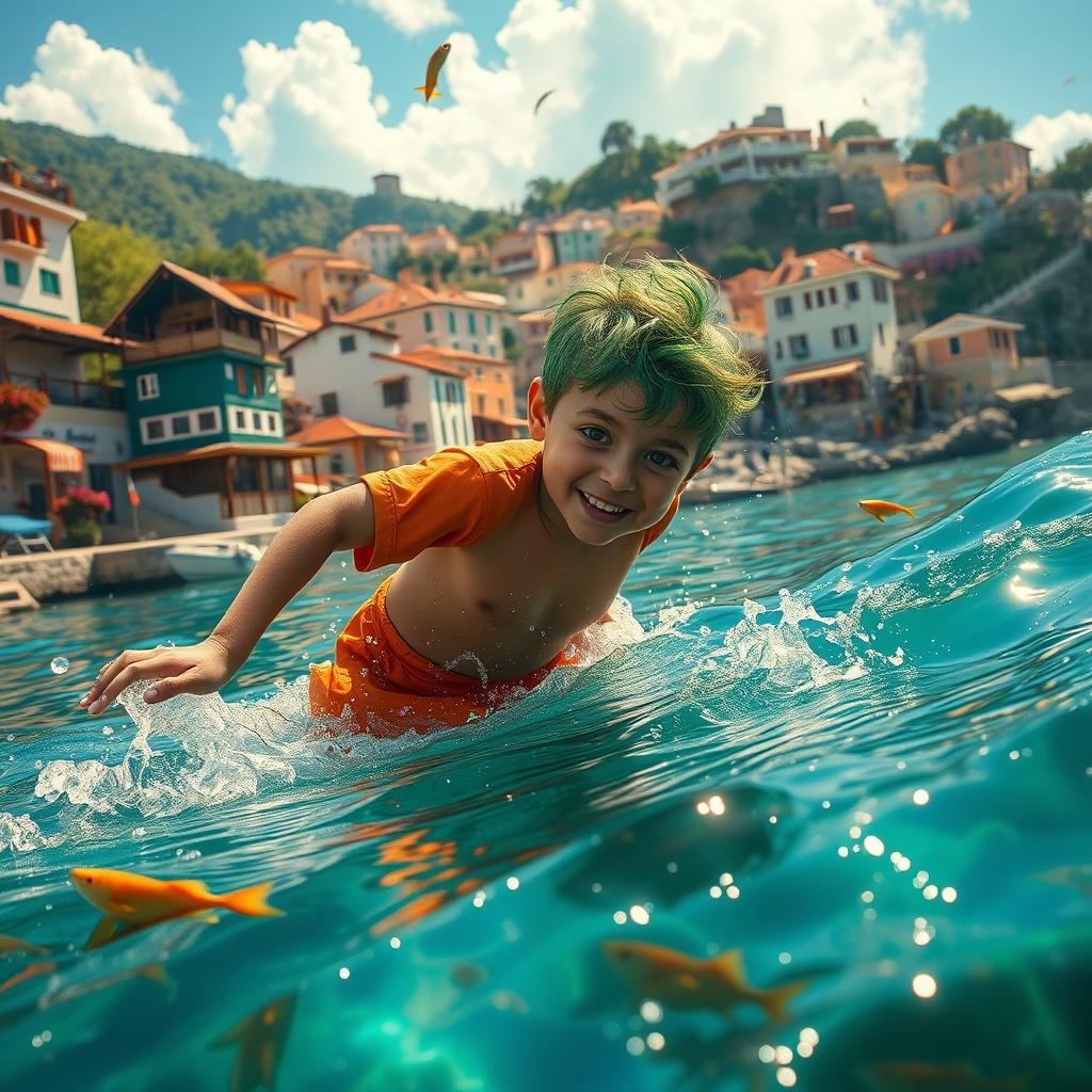The Little Merman's Journey
