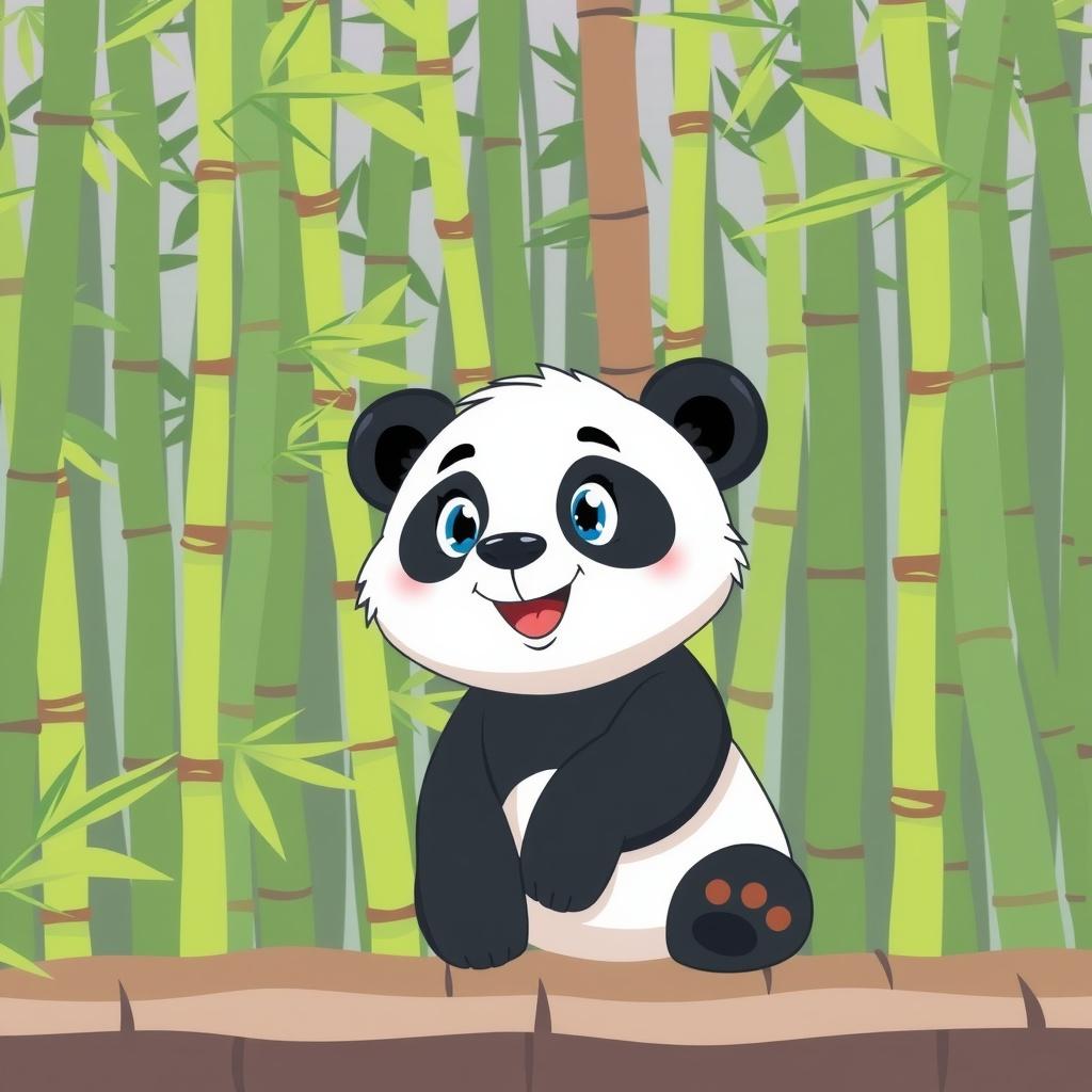 The Hungry Little Panda