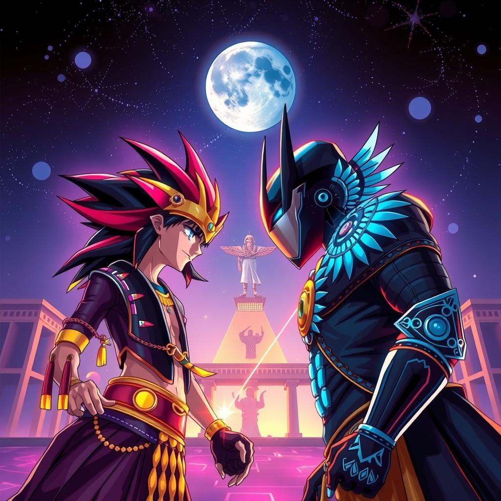 Yami Yugi Meets Moon Knight