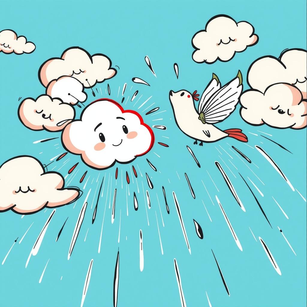 The Little Cloud's Journey