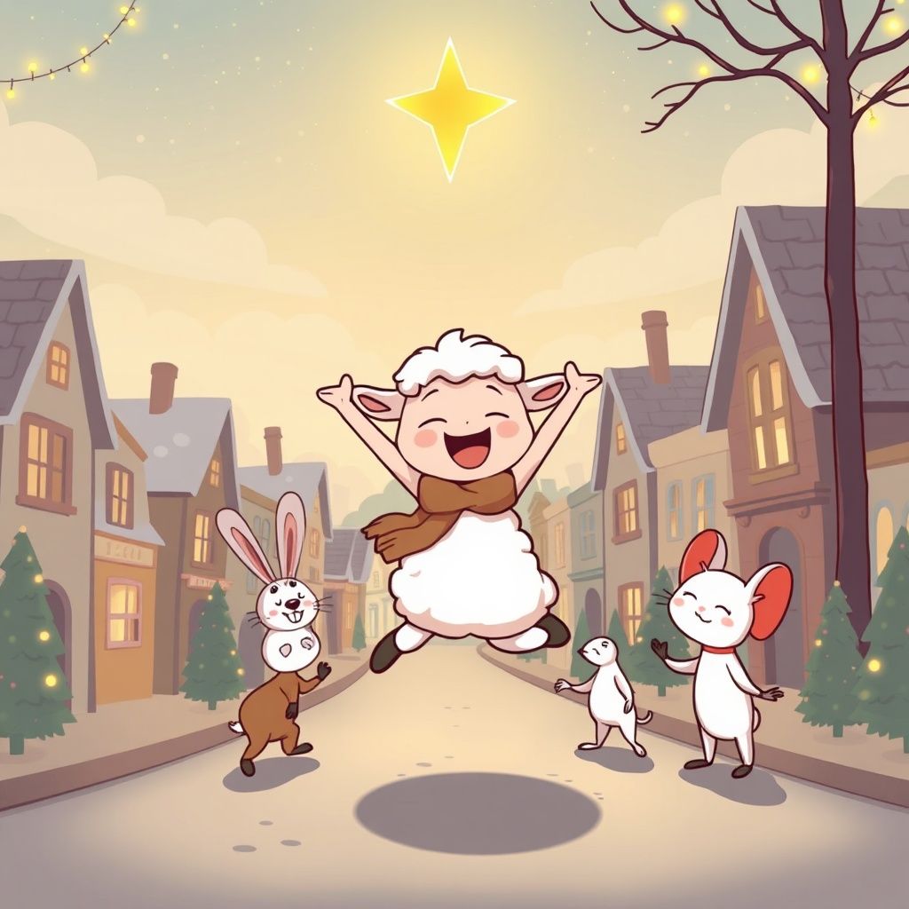 Lucy and the Christmas Celebration