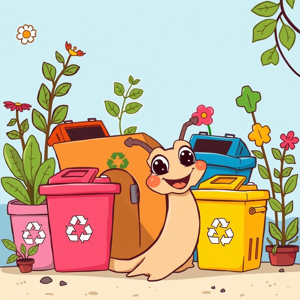 The Adventures of Roy the Recycling Snail