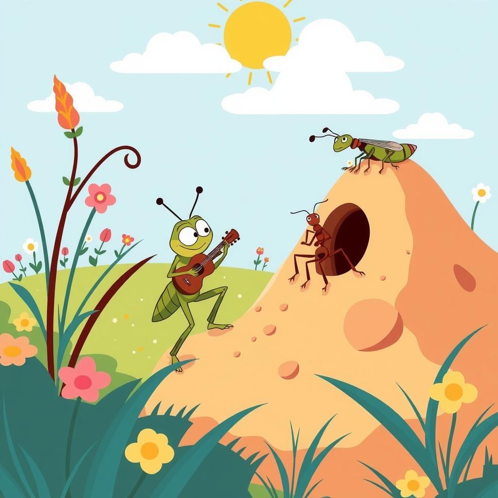 The Ant and the Grasshopper