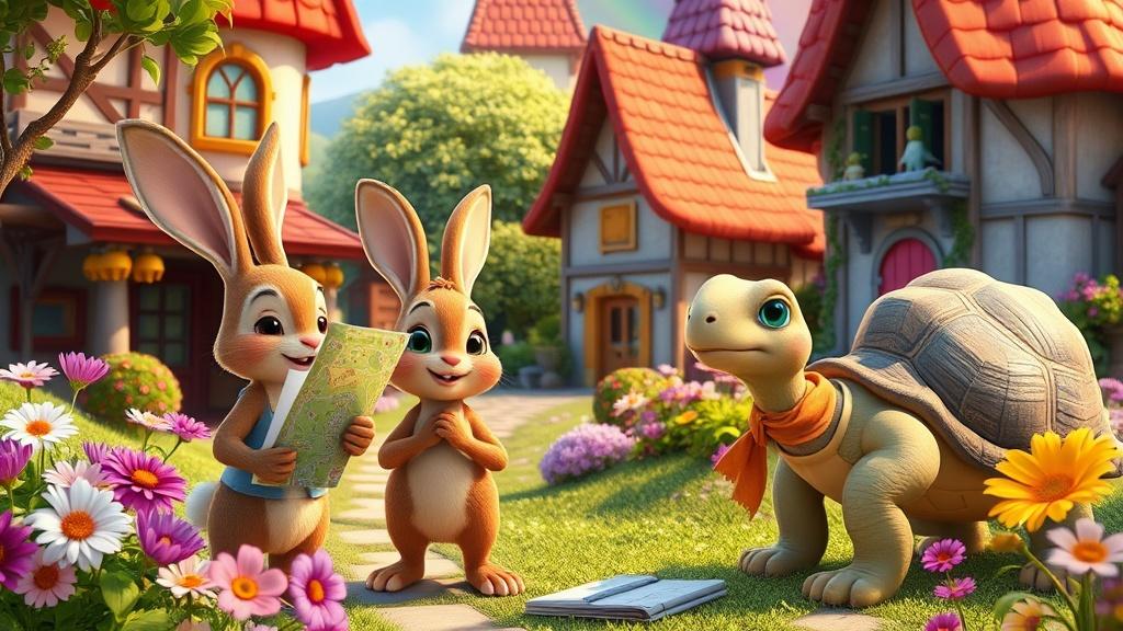 The Adventure to Rainbow Garden