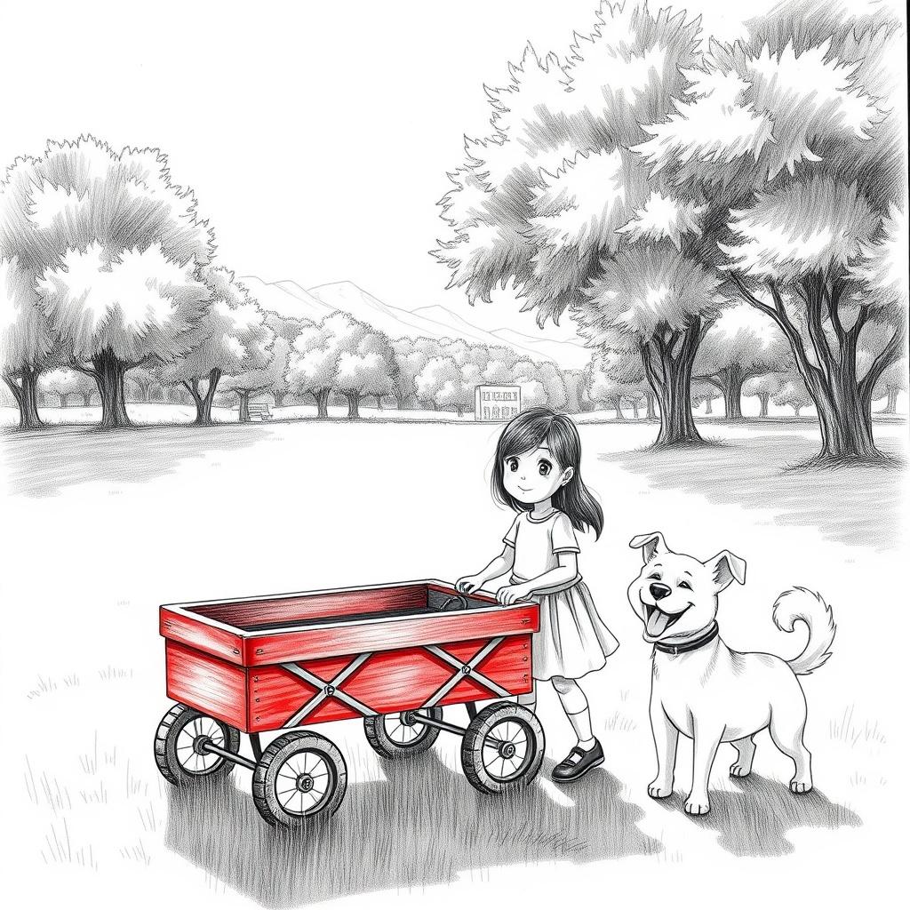Izzy's Last Wagon Ride with Bailey