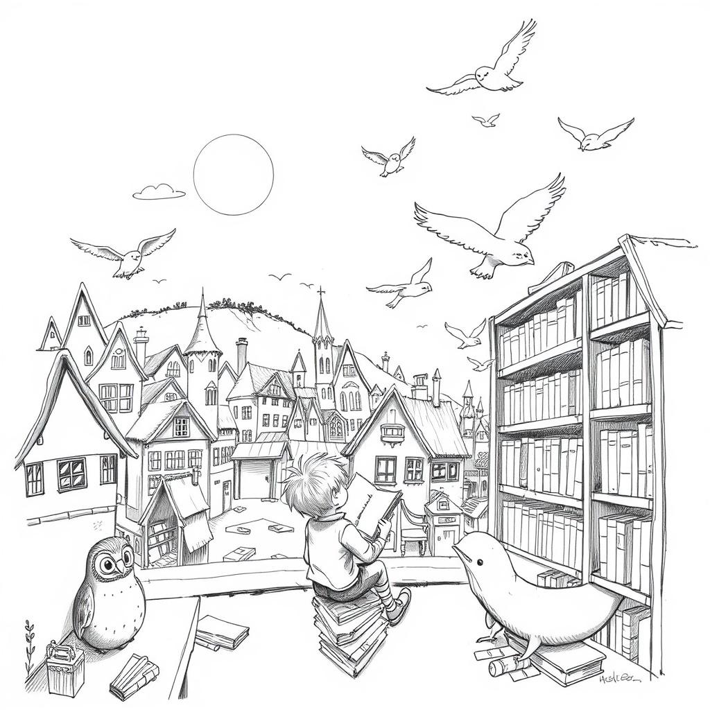 The Magical Library Adventure