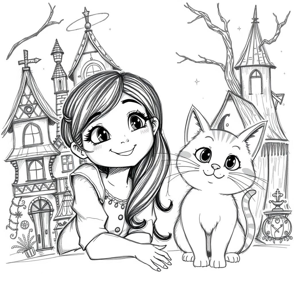 Lila and Whiskers: The Enchanted Journey