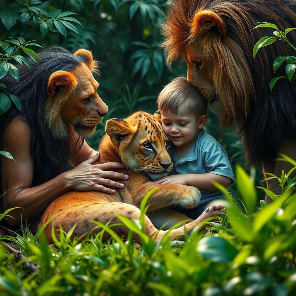 Arshan and the Lion's Bond