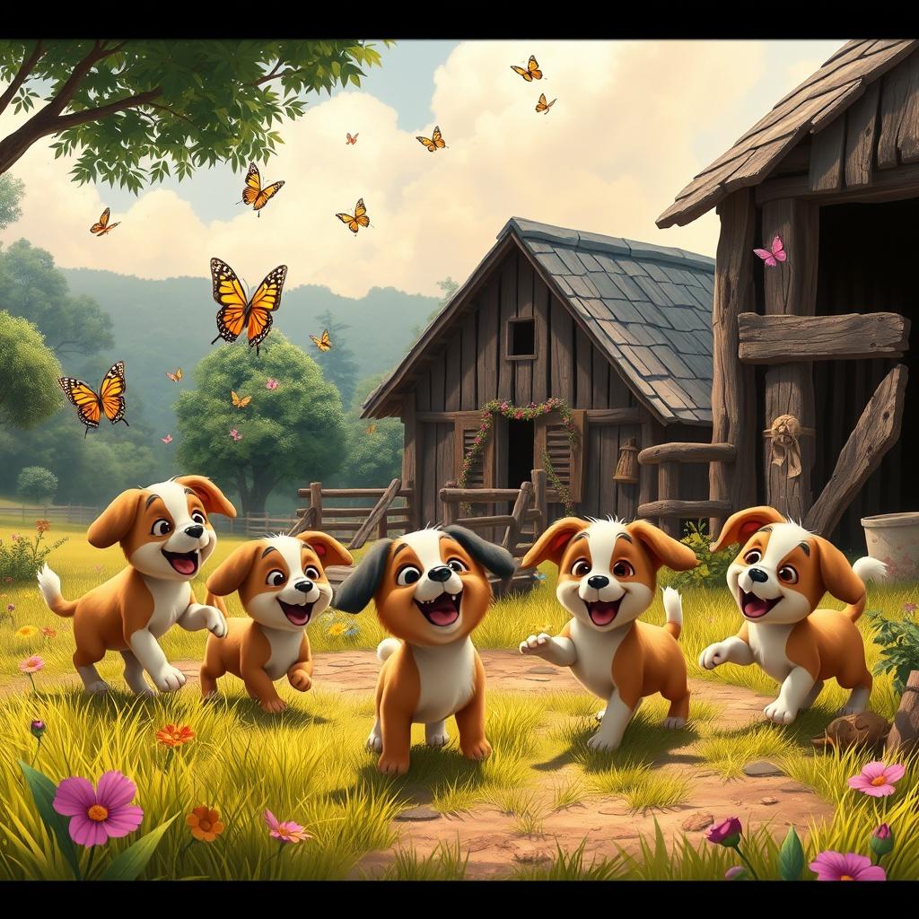 The Adventures of the Seven Puppies