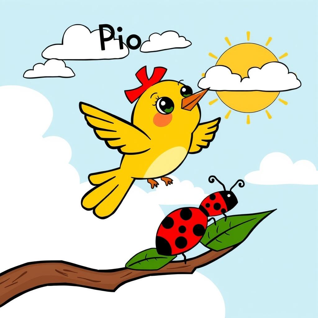 Little Pio’s First Flight