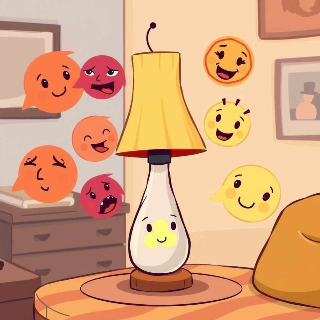 Luna the Lamp Who Loved to Light Up Lives