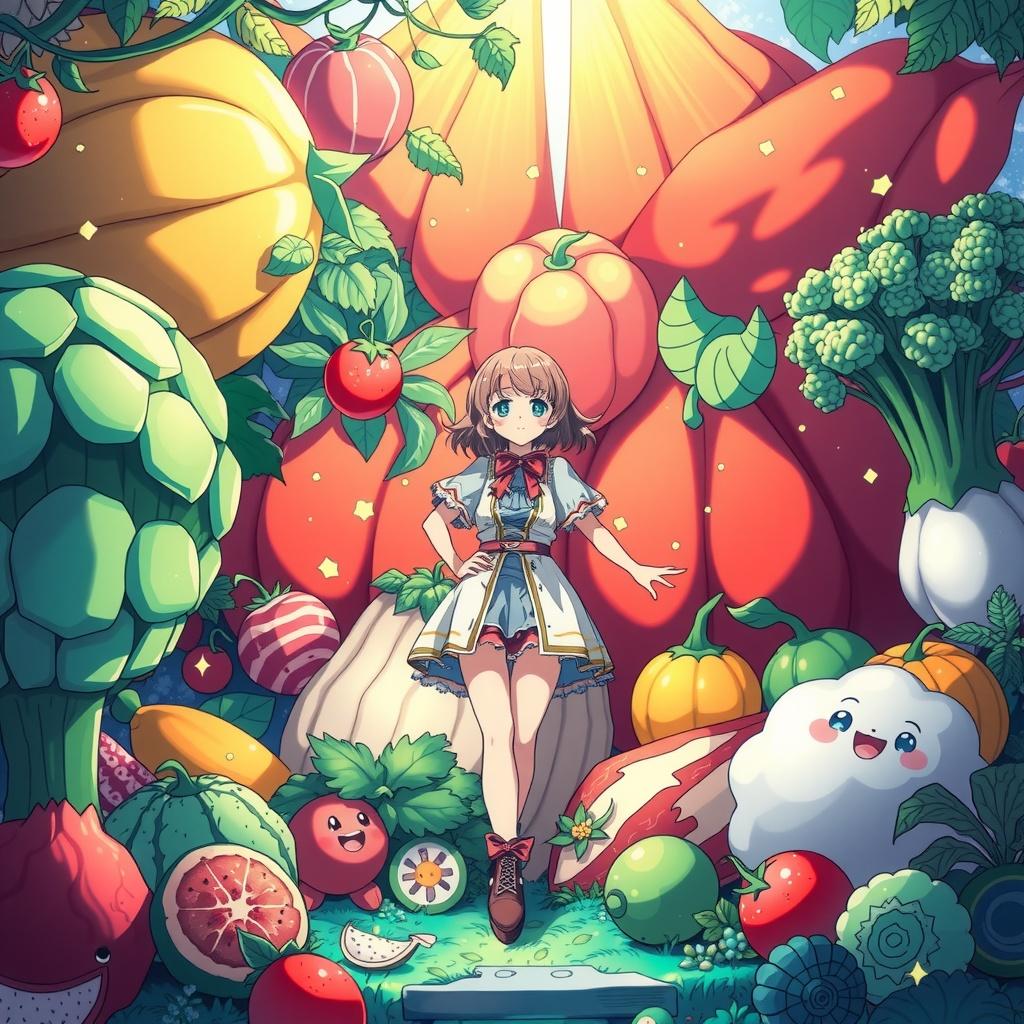 The Girl Who Grew with Every Bite