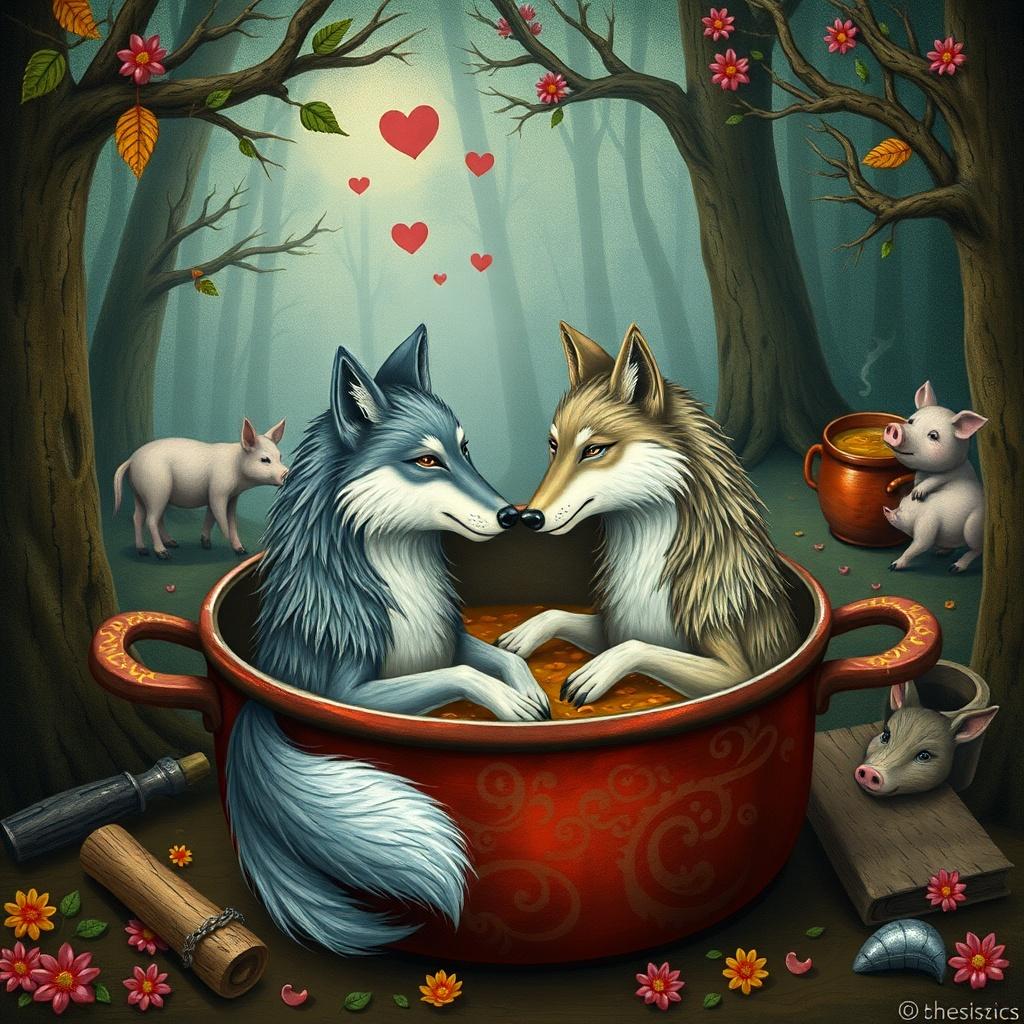 The Wolves’ Last Embrace