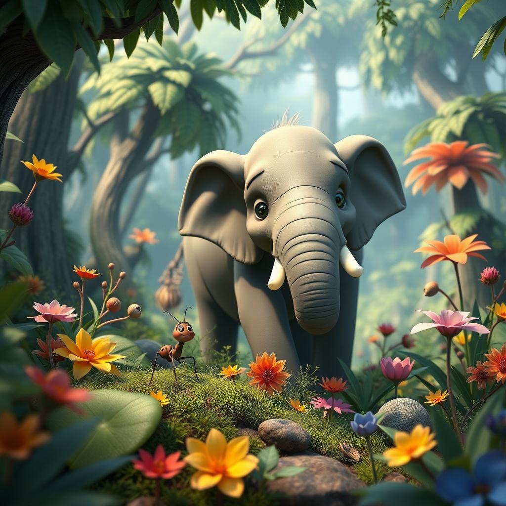 A Formiga e o Elefante cover image