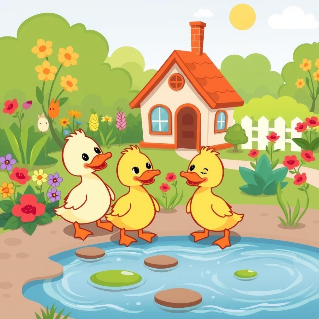 The New Home of the Ducklings