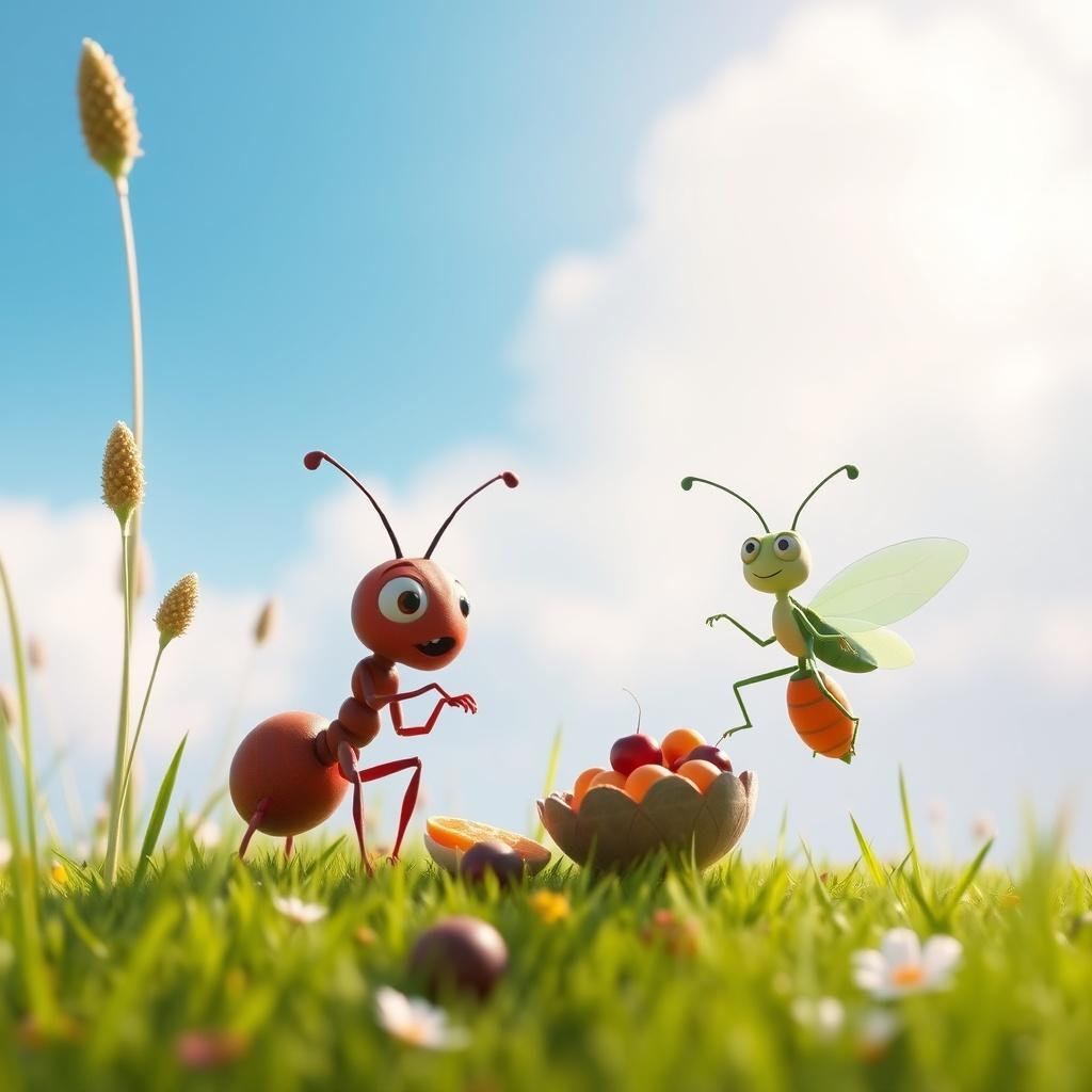 The Ant and the Grasshopper