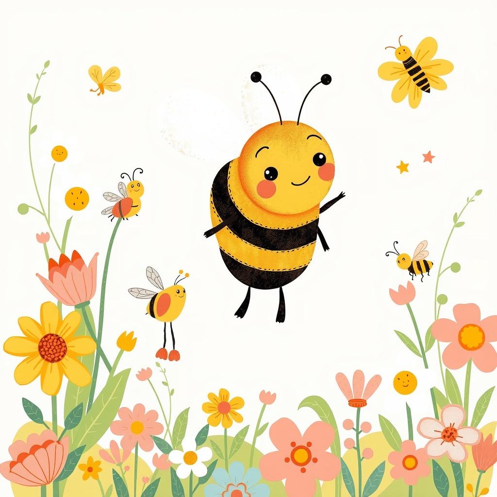 Bob the Bumble Bee’s Busy Day