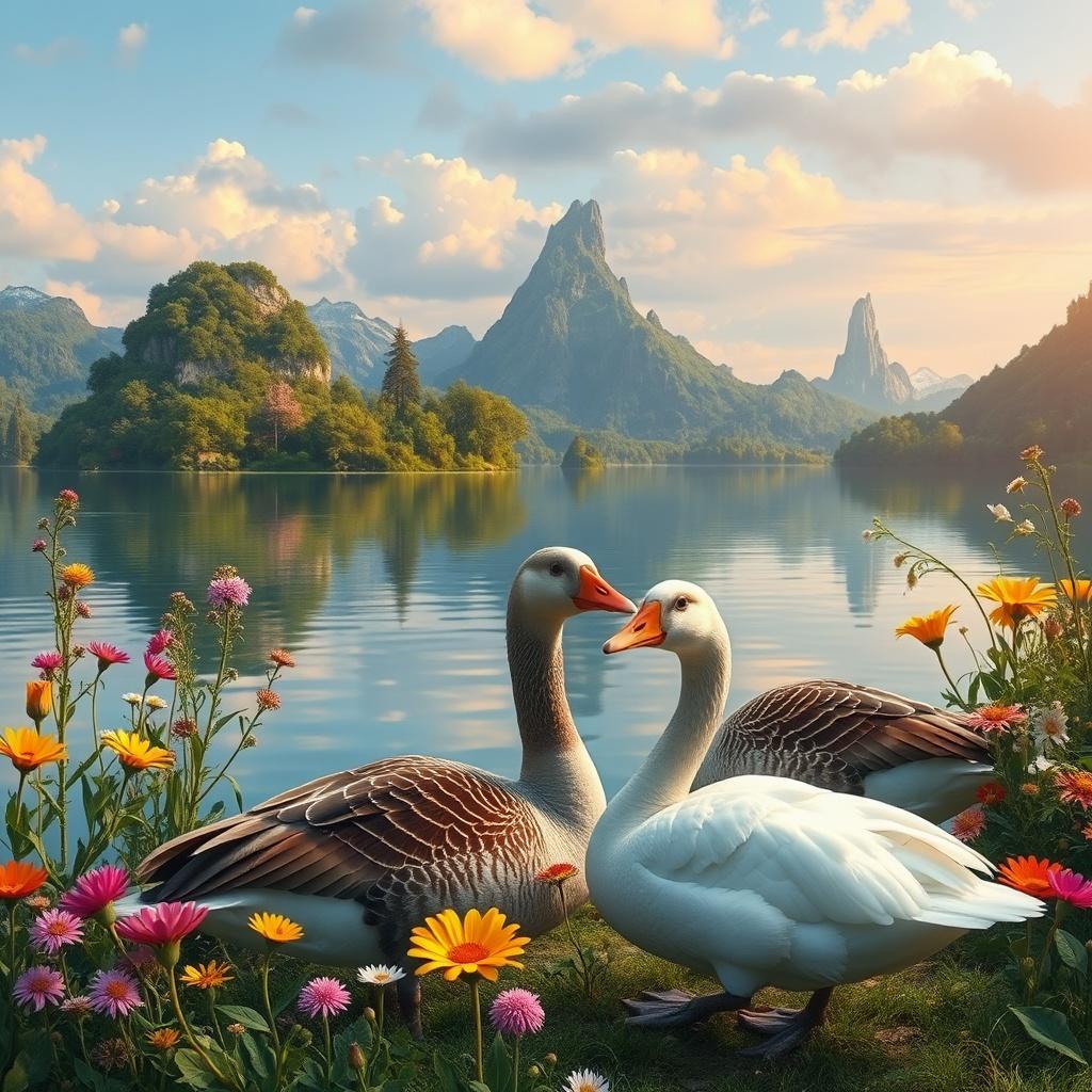 The Enchanted Lake Adventure